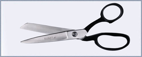 kont tailor scissor with black handle