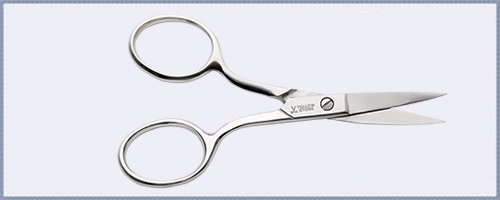yellowstone curved embroidery scissor